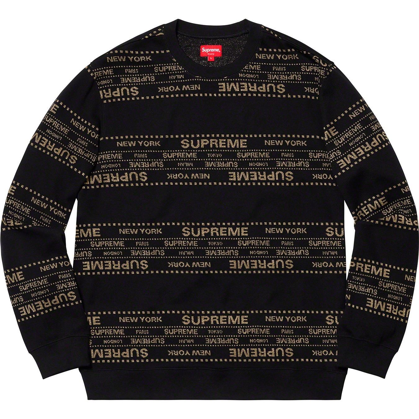 Metallic Jacquard Crewneck view 5